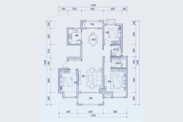 信阳建业·南湖上院3室2厅1厨2卫建面125.07㎡