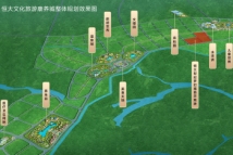龙江恒大世纪梦幻城整体规划效果图