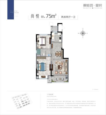 碧桂园星悦户型图