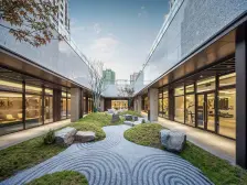 合景一梯两户精装洋房业主自己装修40颗,全新未入