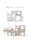 1栋建面117平复式A户型