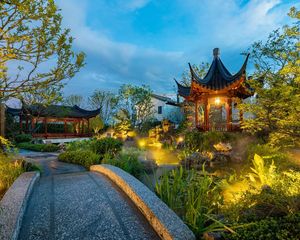 低密度洋房,房子中庭位置,小区环境优美