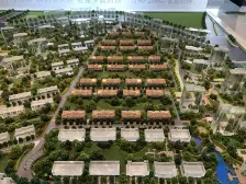 花郡家园,边户别墅,毛坯房,南北通透户型,老证空户