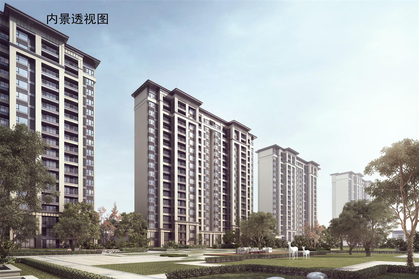 金科世茂绿都观澜府效果图