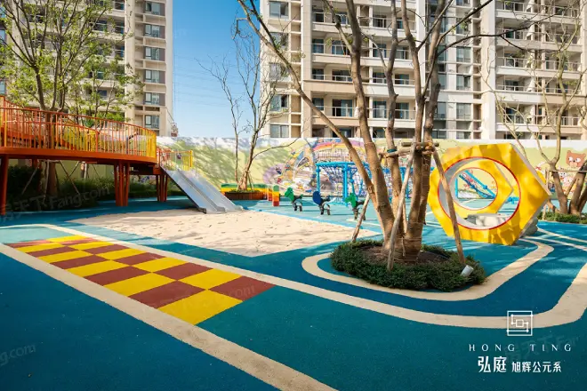 旭辉公元系弘庭实景图