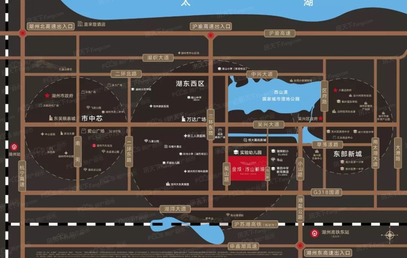 祥新嘉境府周边配套
