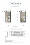 万科星都荟公寓35㎡户型