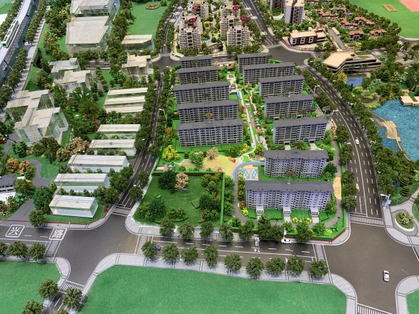 碧桂园未来城市实景图