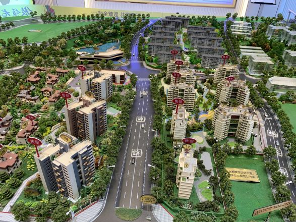 碧桂园未来城市实景图
