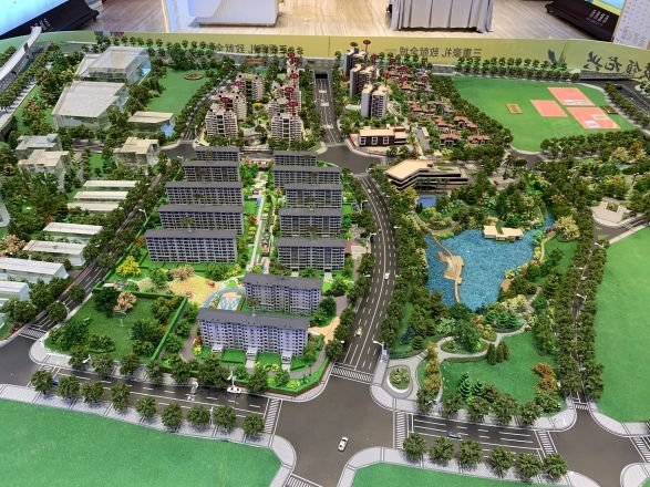 碧桂园未来城市实景图