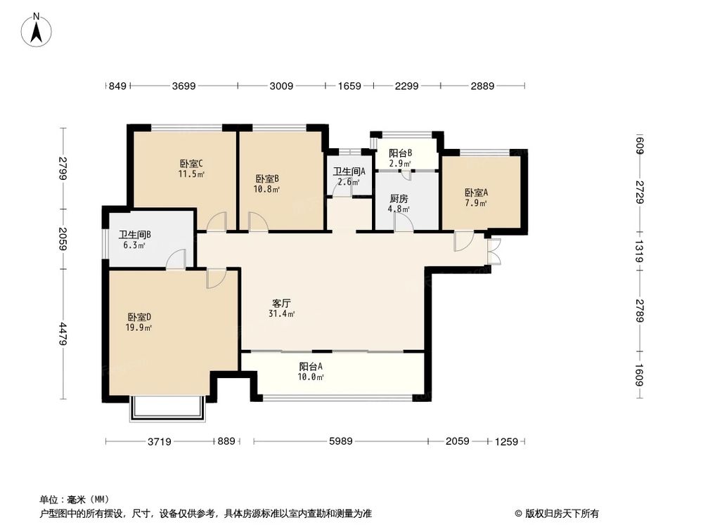 相似户型图