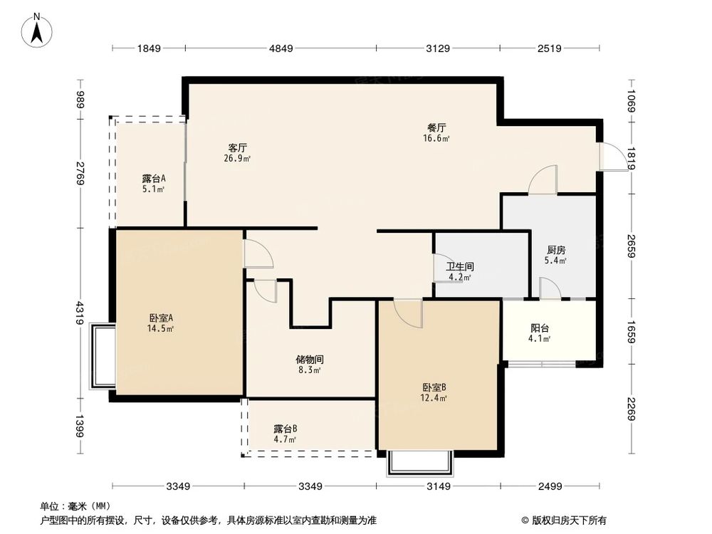 相似户型图