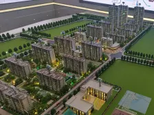 金地星光照澜上跃,小区位置好,有露天阳台采兆视野好