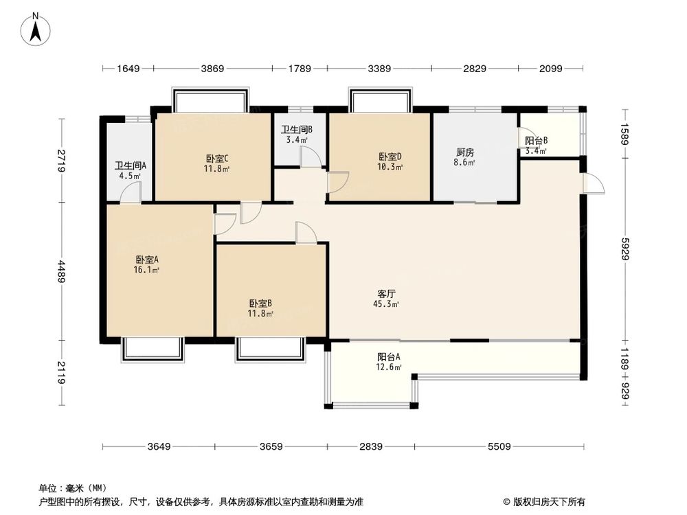 相似户型图