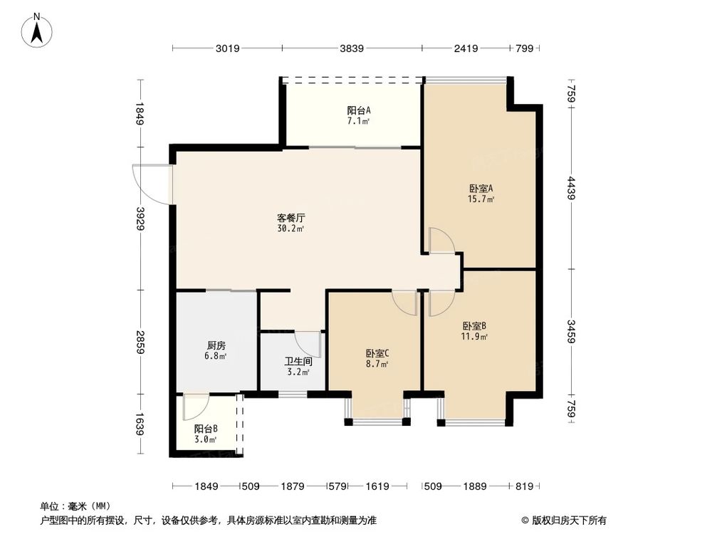 相似户型图