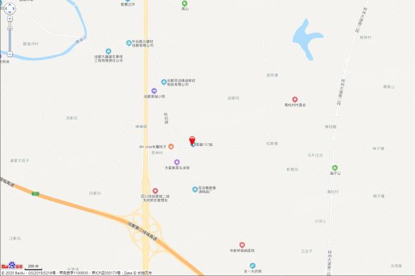 荣盛时代天府交通图