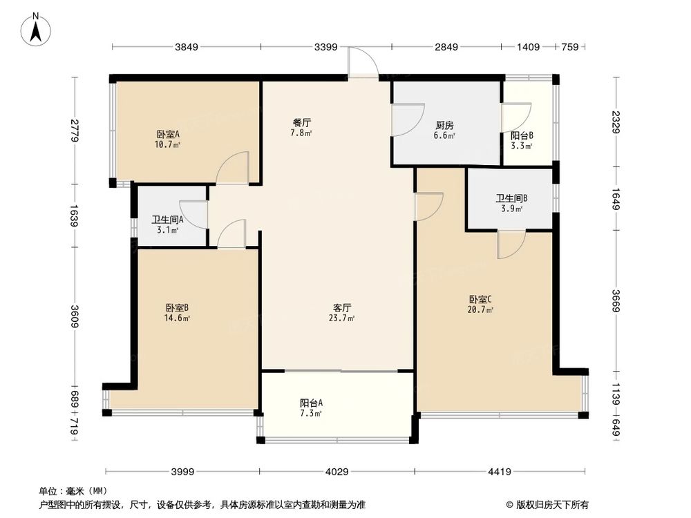 相似户型图