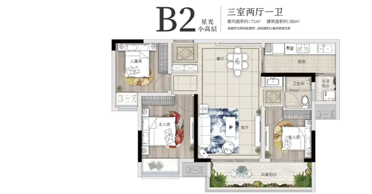 金科联发東悦府户型图
