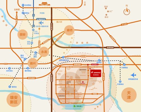 博览城三期交通图