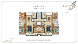 佳和逸园3室2厅1厨2卫建面136.00㎡