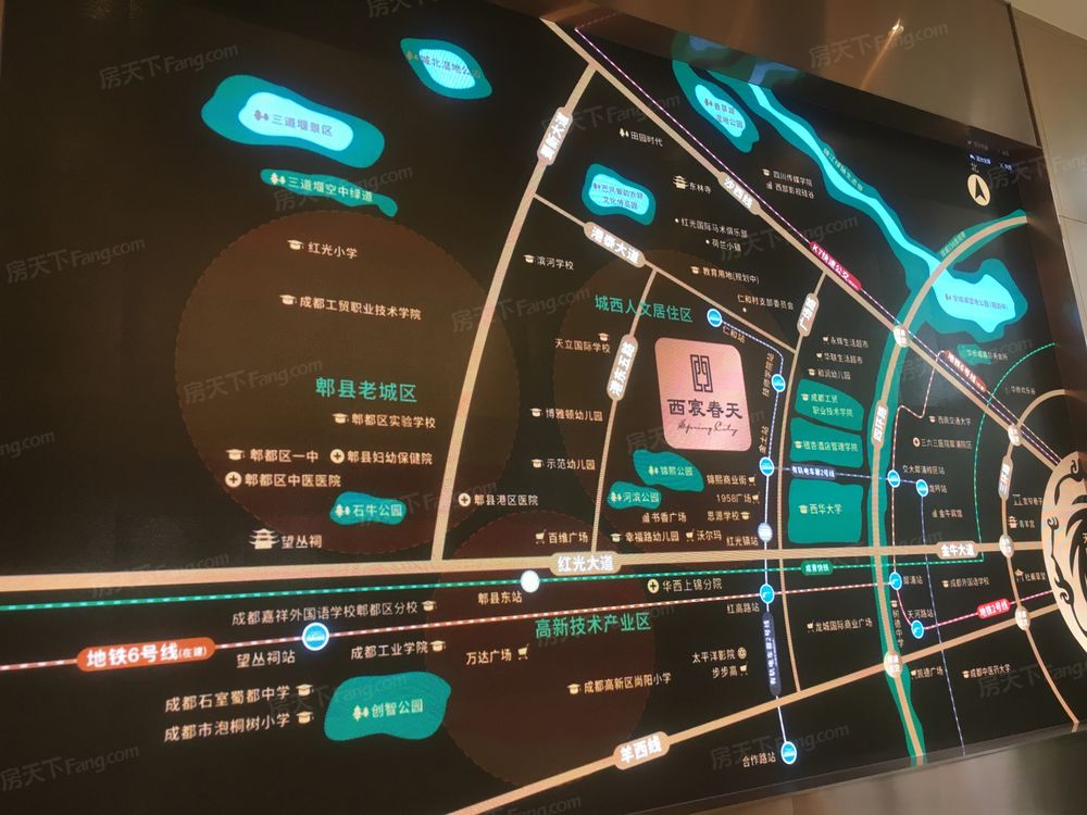 小区相关图