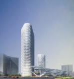 上海滩国际广场楼栋效果图