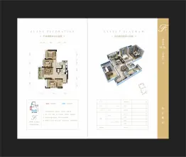 优筑江与城3室2厅1厨2卫建面78.78㎡