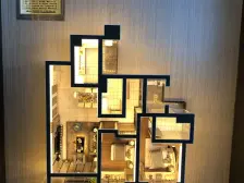 招商汀兰轩二期 2室1厅 南