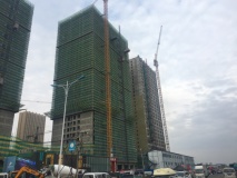 汇宏时代广场在建楼栋实拍