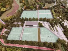 江北住在公园里的房子 现房销售全新清水 安静大五房