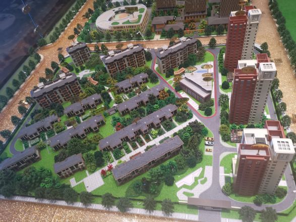 中福朗诗翠微澜阁实景图