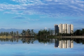 菁蓉湖实景图