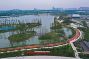 菁蓉湖实景图