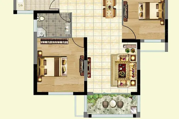 佳和世纪御园户型