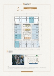 珠海时代保利中环广场1室1卫建面38.98㎡