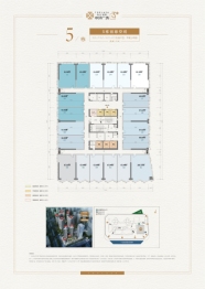 珠海时代保利中环广场1室1卫建面63.49㎡