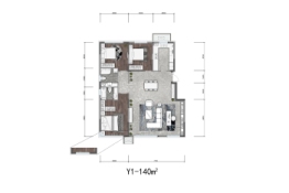 汇置·尚都3室2厅1厨2卫建面140.00㎡