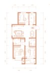 G户型建面约109㎡