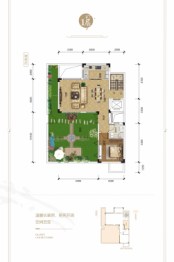 荣耀山水园5室3厅1厨6卫建面165.00㎡