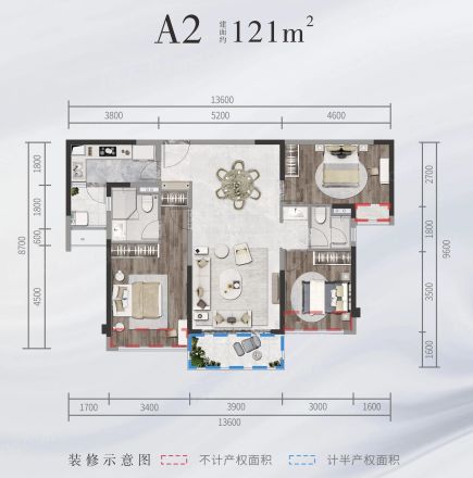 卓越融信云门望古名邸户型图
