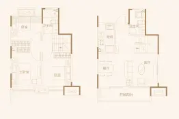 遵化恒大悦府3室2厅1厨2卫建面115.00㎡