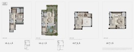 众安溪园4室2厅1厨4卫建面148.41㎡