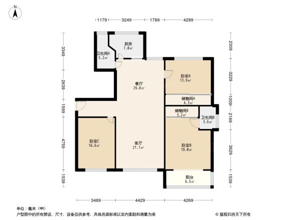 鑫乾大厦户型图