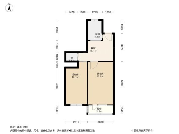 小马厂西里户型图