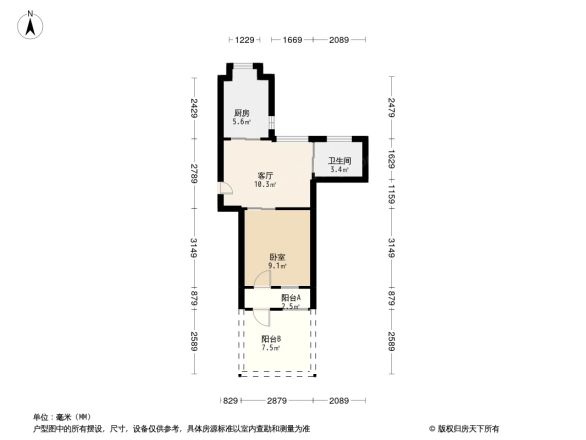 新桥新村户型图
