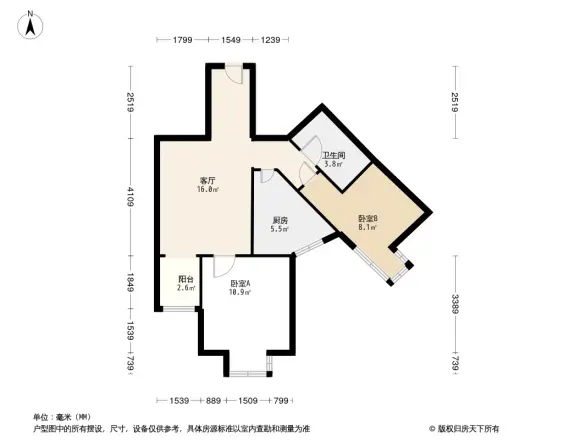 汇鸿家园户型图