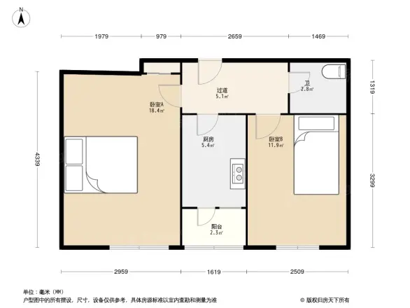 车公庄西路35号院户型图