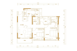 白鹭公元3室2厅1厨2卫建面100.23㎡