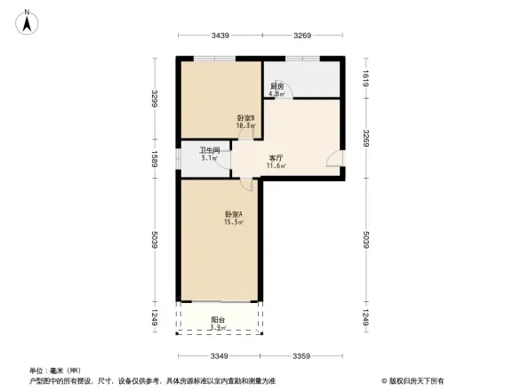 龙城花园二期户型图
