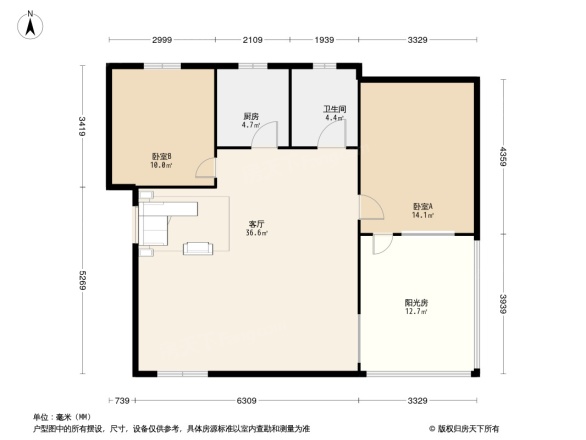 龙城花园二期户型图